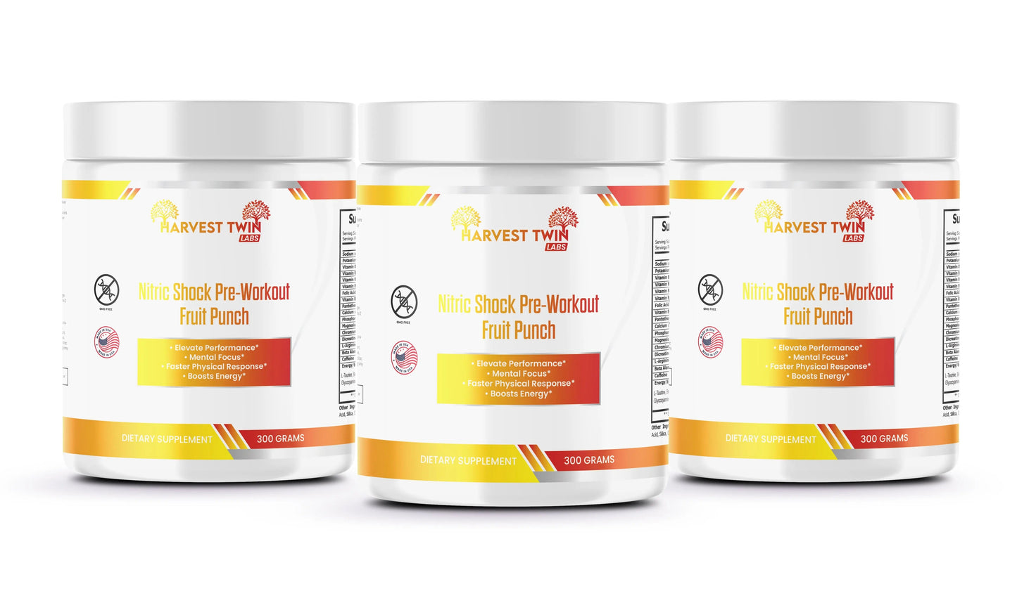 PUMP Pre-Workout (Fruit Punch)